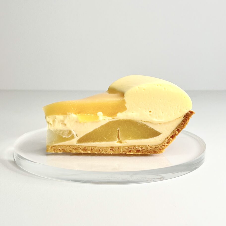 おすすめケーキメニュー：アルザシアンの断面