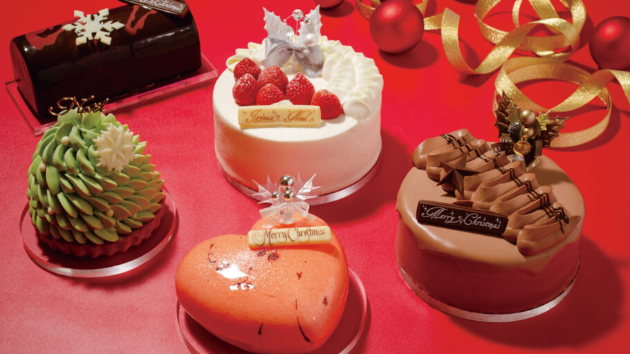 クリスマス期間ケーキラインナップ