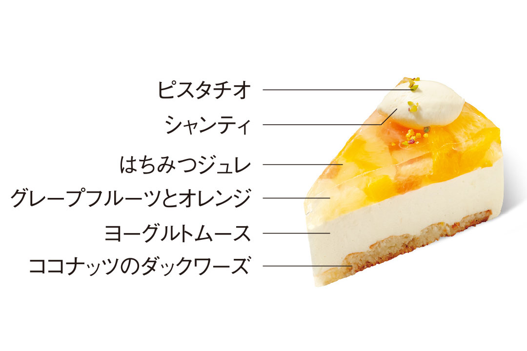 6月おすすめケーキ：フルール