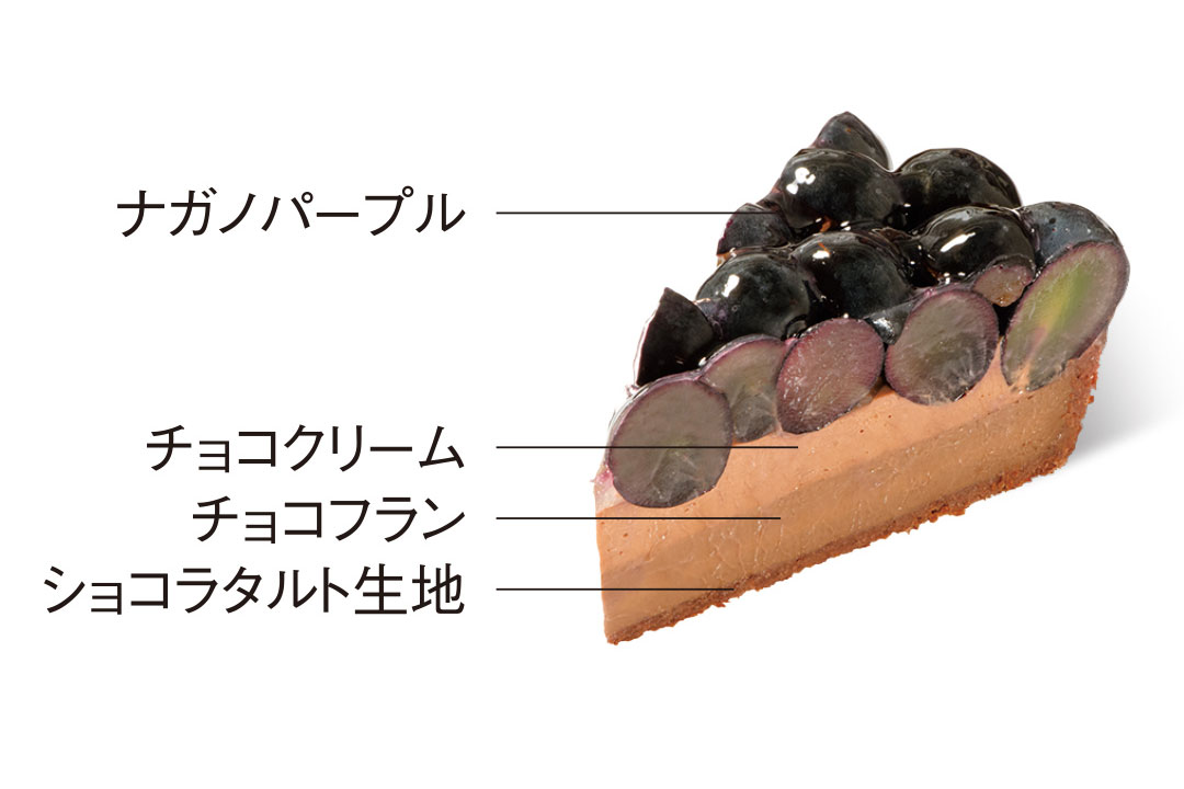 おすすめケーキ | ナガノパープルタルト