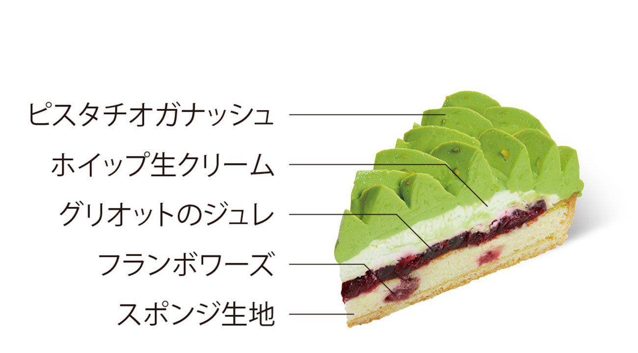 おすすめケーキ | ピスターシュ