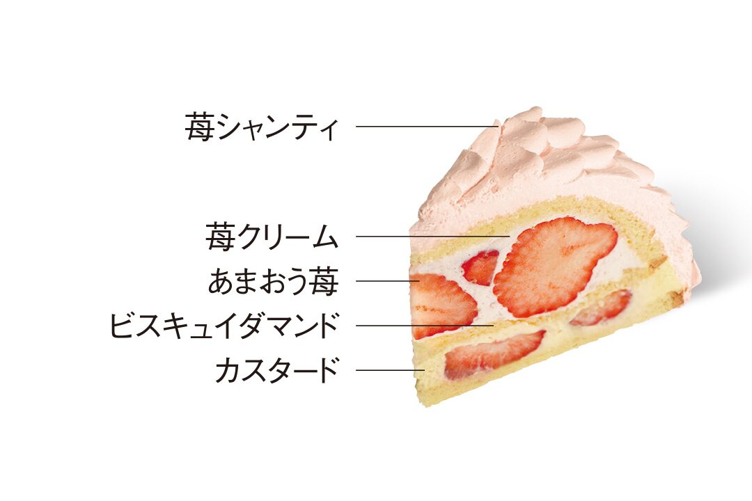 3月おすすめケーキ|あまおう苺モンブラン