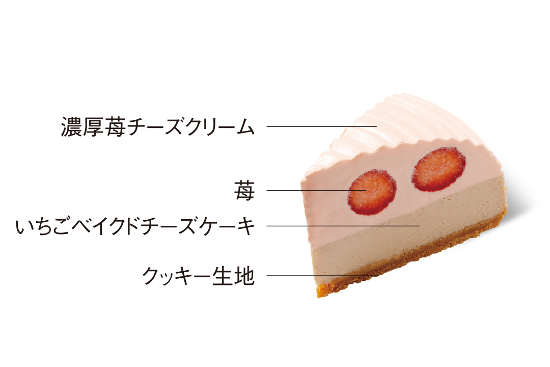 3月おすすめケーキ|THEチーズいちご