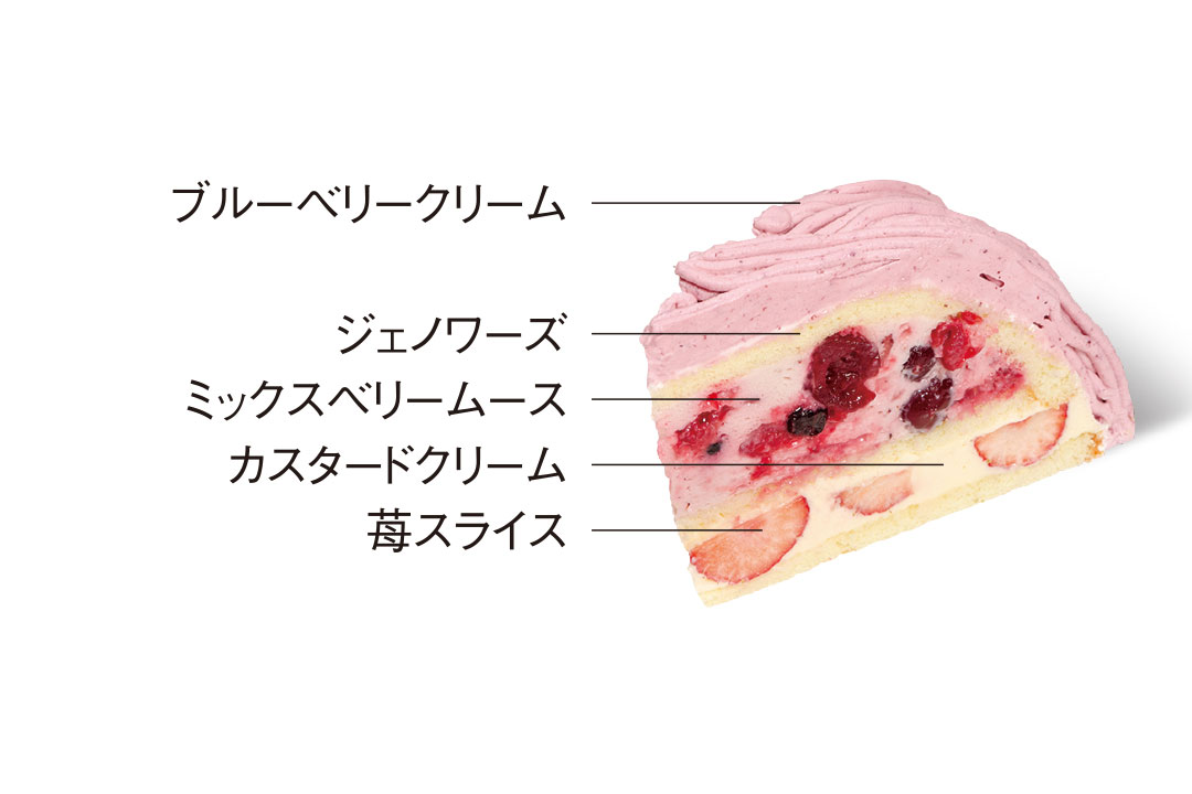 まもなく登場|ベリーモンブラン