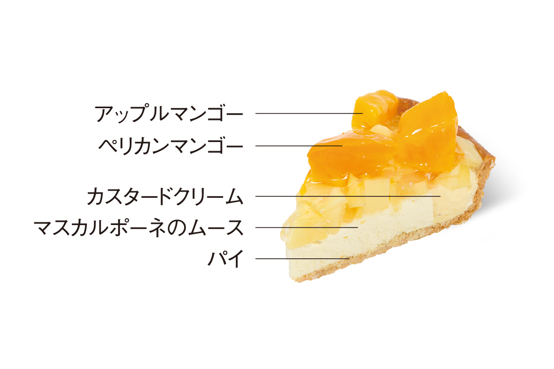 おすすめケーキ | マンゴータルト